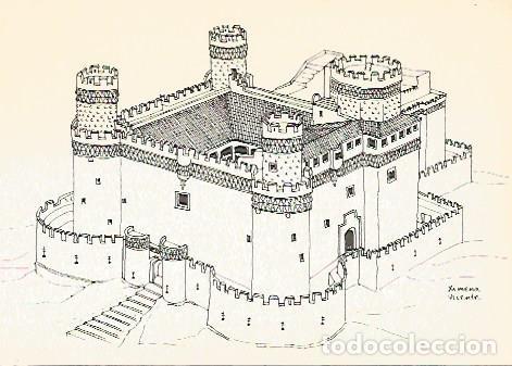 Postales: POSTAL 52889: CASTILLO DE MANZANARES EL REAL. MADRID - Varios