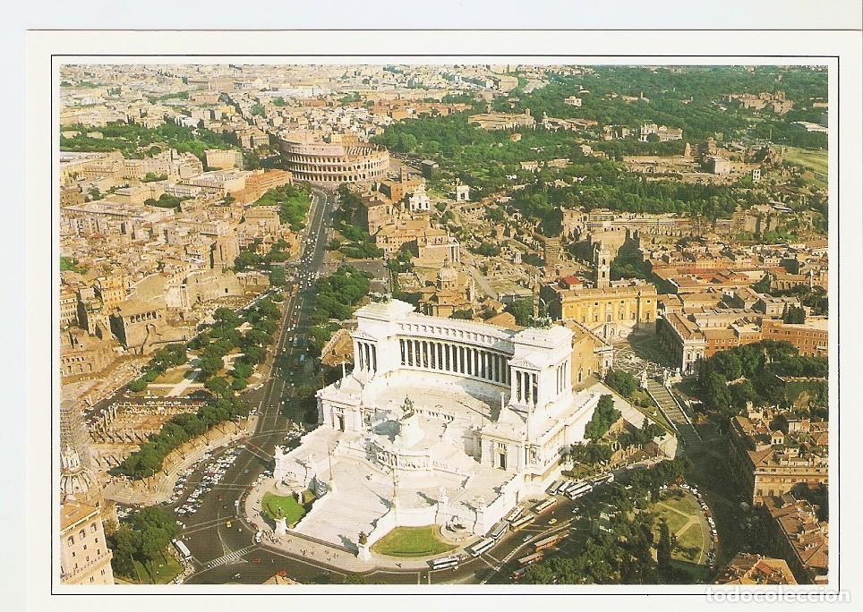 Postais: Postal 046835 : Roma. Altare della Patria Campidoglio Fori Colosseo - Varios