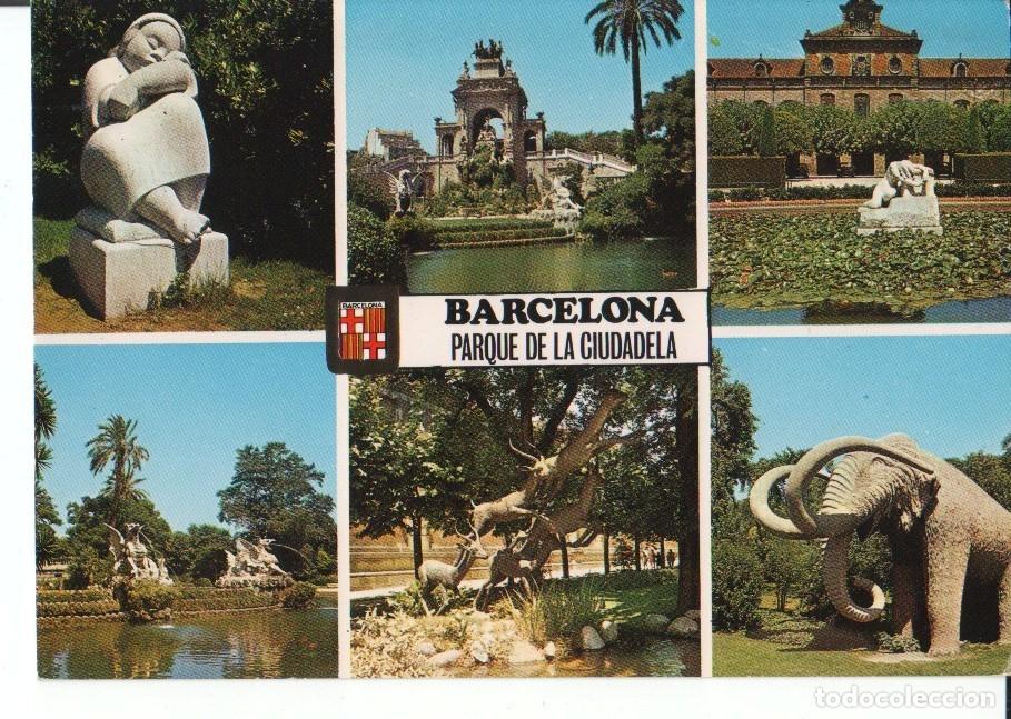 Postais: Postal-Postcard 17595: BARCELONA - Parque de la Cudadela. Diversas Vistas - Varios