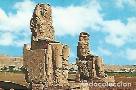 Postkarten: POSTAL 53177: TEBAS. Los Colosos de Memnon - Varios