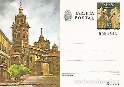 Cartoline: Postal 53438: TERUEL. Plaza del Ayuntamiento - Varios