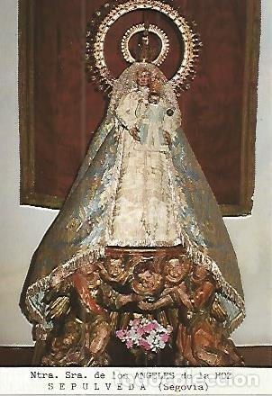 Postcards: Postal 53683: VIRGEN DE LOS ANGELES DE LA HOZ. Sepulveda Segovia - Varios