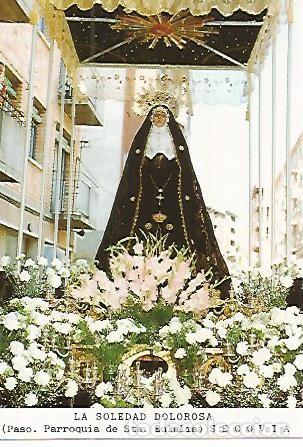 Postkarten: Postal 53687: LA SOLEDAD DOLOROSA. Segovia - Varios