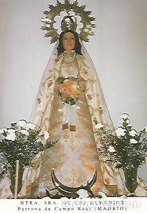 Postales: Postal 53693: NUESTRA SE&Ntilde;ORA DE LOS REMEDIOS. Campo Real Madrid - Varios