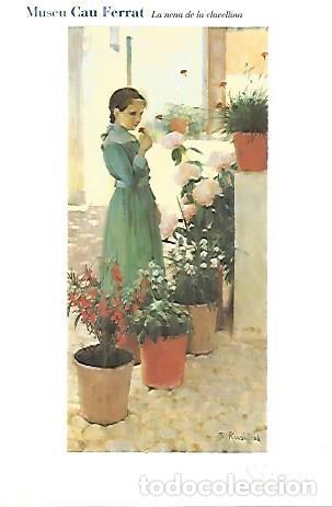 Postales: POSTAL 53060: SANTIAGO RUSI&Ntilde;OL. La ni&ntilde;a de la clavelina - Varios