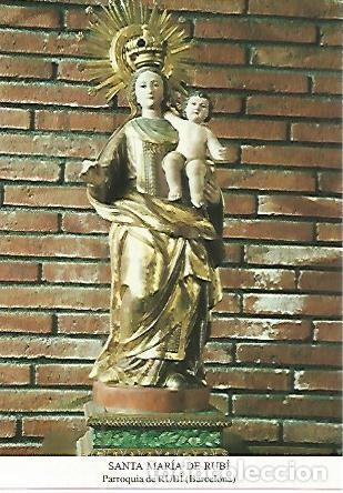 Postales: Postal 53757: SANTA MARIA DE RUBI. Rubi Barcelona - Varios
