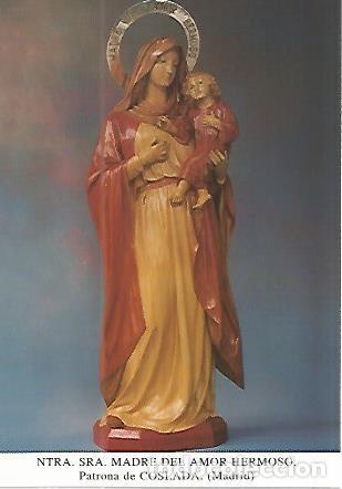 Postales: Postal 53774: MADRE DEL AMOR HERMOSO. Coslada Madrid - Varios