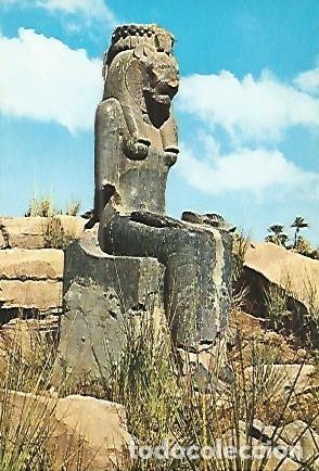 Postkarten: POSTAL 53178: TEBAS. Estatua de Sekhmet en el Templo de Mut - Varios
