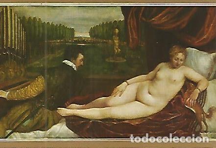 Postais: POSTAL 53264: TIZIANO. Venus recreandose en la musica - Varios