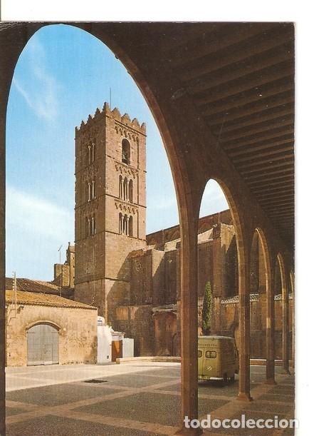 Postkarten: Postal 046854 : Castello de Ampurias (Gerona). Iglesia Romanicogotica. Siglos XIII y XIV. Campanario