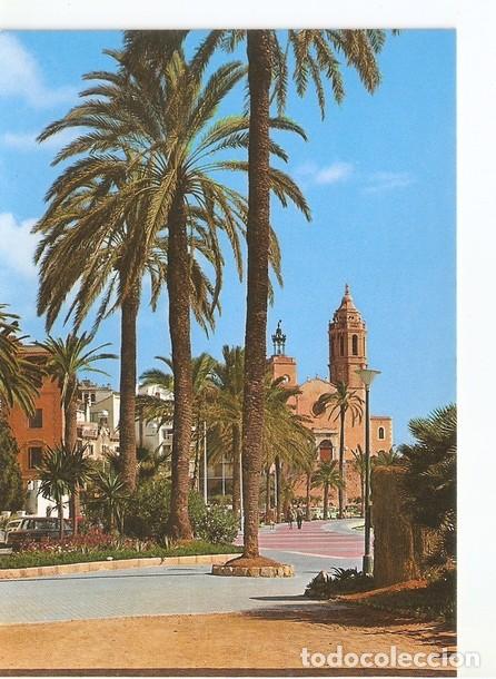 Postkarten: Postal 046855 : Costa Dorada Sitges. Paseo de la Ribera - Varios