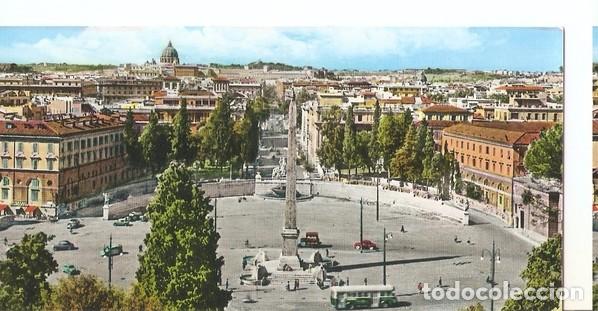 Cartes Postales: Postal 046982 : Roma. Plaza del Pueblo vista desde el Pincio - Varios