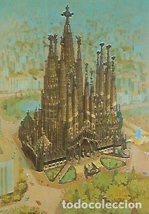 Cartoline: Postal 53613: BARCELONA. La Sagrada Familia - Varios
