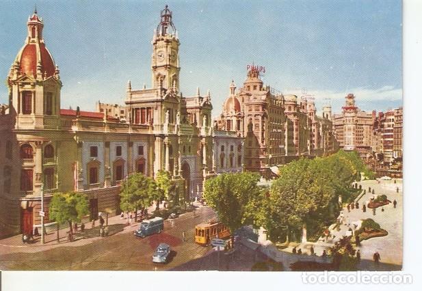Postcards: Postal 047151 : Valencia. Plaza del Caudillo - Varios