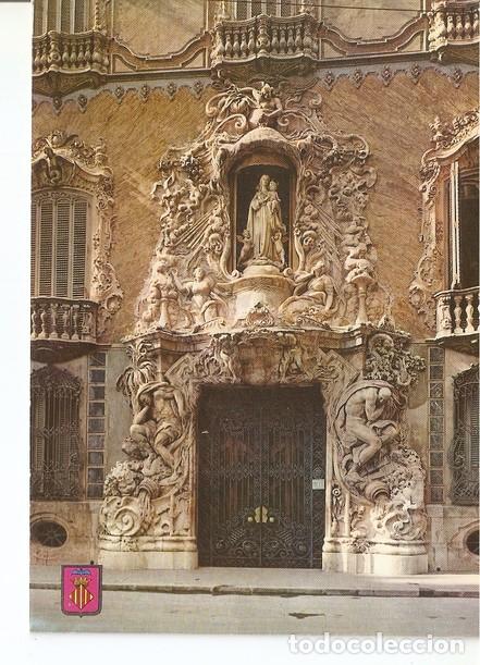 Postais: Postal 047157 : Valencia. Fachada del Palacio del Marques de Dos Aguas - Varios