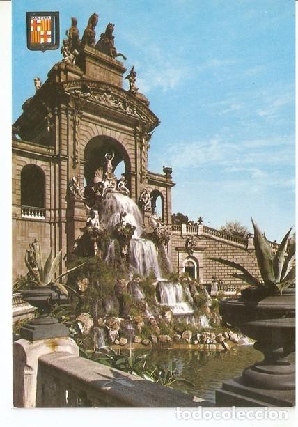Cartes Postales: Postal 047166 : Barcelona. Cascada del Parque de la Ciudadela - Varios
