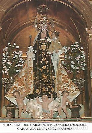 Postales: Postal 53741: VIRGEN DEL CARMEN. Caravaca de la Cruz Murcia - Varios