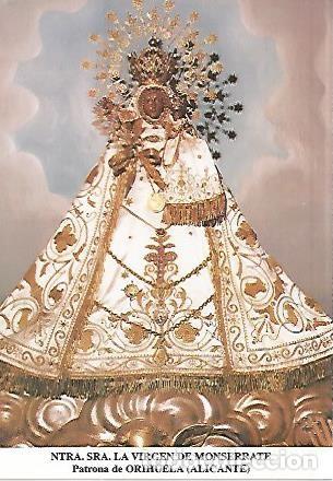 Postais: Postal 53786: VIRGEN DE MONSERRATE. Orihuela Alicante - Varios
