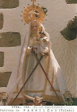 Postales: Postal 53791: NUESTRA SE&Ntilde;ORA DE LA FUENSANTA. Parrillas Toledo - Varios