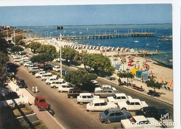 Postais: Postal 047257 : Arcachon (Gironde). Vue densemble de la Plage avec la Jetee Thiers - Varios