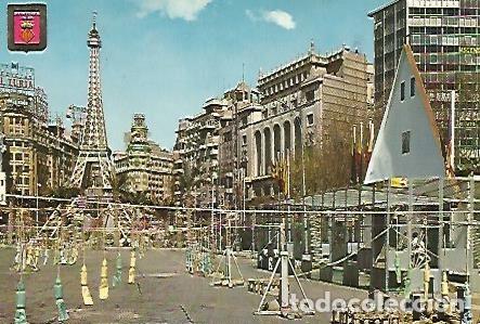 Postcards: Postal 53869: VALENCIA. Plaza del Caudillo - Varios
