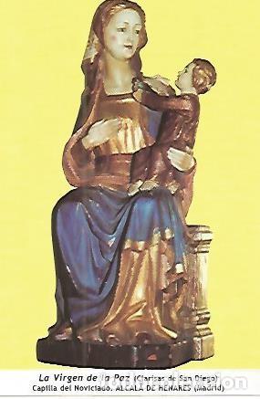 Postais: POSTAL 53969: Virgen de la Paz. Alcala de Henares Madrid - Varios