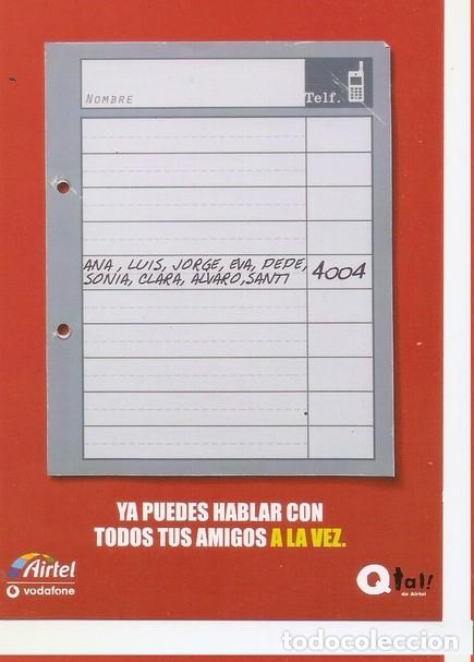 Postales: Postal 047447 : Airtel vodafone - Varios