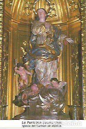 Cartoline: POSTAL 54050: La Purisima de Salzillo. 1765. Murcia - Varios