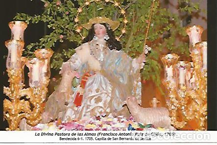 Postcards: POSTAL 54120: La Divina Pastora de las Almas de Francisco Antonio Ruiz de Gijon. 1705. Sevilla - Var