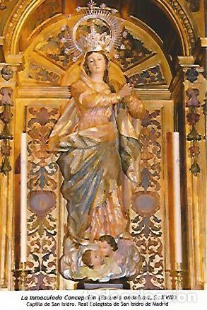 Postkarten: POSTAL 54143: La Inmaculada Concepcion (Escuela Andaluza s. XVIII). Madrid - Varios
