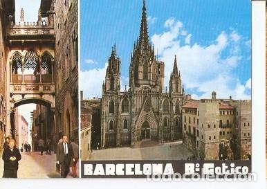 Cartoline: Postal 047683 : Barcelona. C. Dr. Obispo Irurita Catedral - Varios