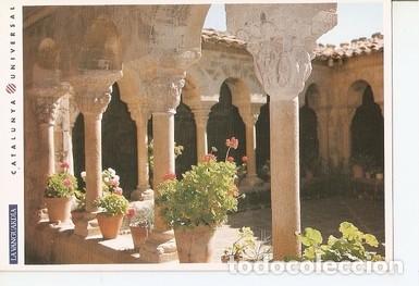 Postcards: Postal 047796 : Llu&ccedil;a (Osona). Monasterio de Santa Maria claustro. Lavanguardia Catalunya Universal