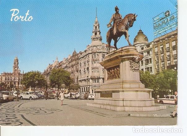 Postales: Postal 046990 : Porto - Liberty Square and City Hall - Varios