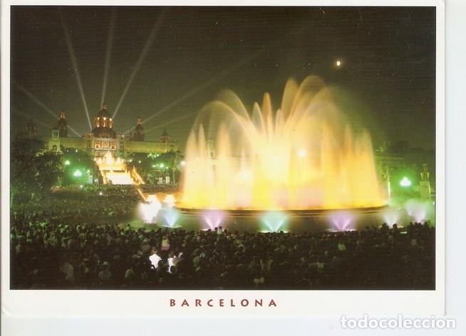 Postales: Postal 047046 : Barcelona. Palau Nacional i fonts de Montjuic - Varios