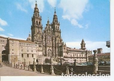 Postcards: Postal 048022 : Santiago de Compostela. Catedral. Fachada del Obradoiro (siglo XVIII) - Varios