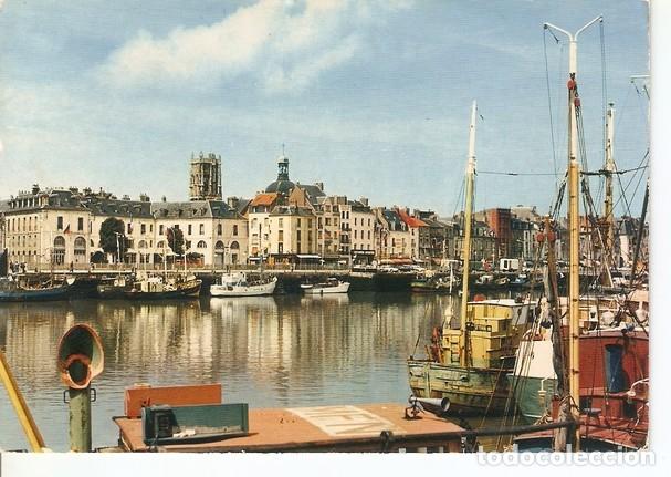 Postkarten: Postal 047053 : Dieppe (S.-Mme). Leglise Saint-Jacques (XVI s.) et le port Saint-Jacques church and