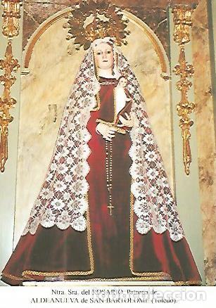 Postais: POSTAL 54273: Virgen del Rosario. Aldeanueva de San Bartolome Toledo - Varios