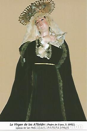 Cartoline: POSTAL 54316: Virgen de los Afligidos de Pedro de Mena (siglo XVIII). Antequera Malaga - Varios