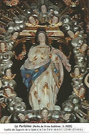 Postales: POSTAL 54322: La Purisima de Pedro de Mena. Lucena Cordoba - Varios