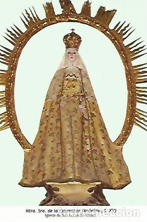 Postales: POSTAL 54365: Virgen de la Esperanza (siglo XV). Toledo - Varios