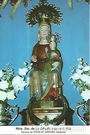 Postcards: POSTAL 54459: Nuestra Se&ntilde;ora de la Adrada (siglo XIII). Otero de Herreros Segovia - Varios