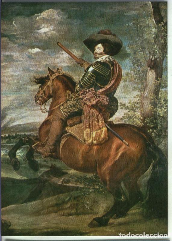 Postales: Postal 000425 : Velazquez: escuela espa&ntilde;ola: Conde Duque de Olivares - Varios