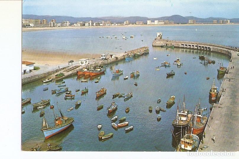 Postales: Postal 020765 : El puerto y la playa- Laredo - Varios - Foto 1