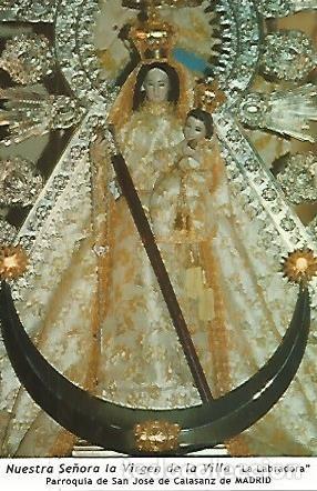 Postkarten: POSTAL 54614: Virgen de la Villa La Labradora. Madrid - Varios
