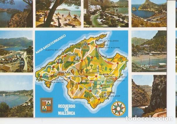Postales: Postal 047377 : Recuerdo de Mallorca - Varios - Foto 1