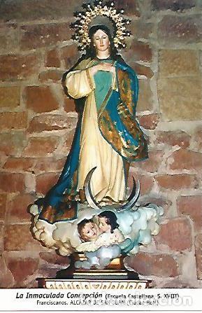 Postkarten: POSTAL 54640: La Inmaculada Concepcion (siglo XVIII). Alcazar de San Juan Ciudad Real - Varios