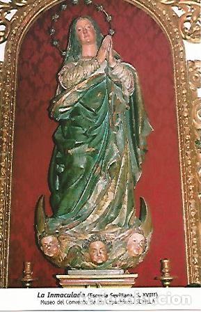 Cartoline: POSTAL 54666: La Inmaculada (siglo XVIII). Sevilla - Varios