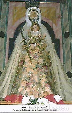 Postcards: POSTAL 54725: Virgen de la Vereda. Utrera Sevilla - Varios
