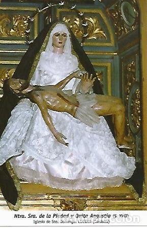 Postkarten: POSTAL 54726: Nuestra Se&ntilde;ora de la Piedad y Quita Angustia (siglo XVII). Lucena Cordoba - Varios