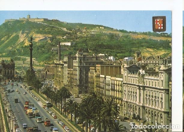 Cartoline: Postal 047467 : Barcelona. Paseo de Colon - Varios